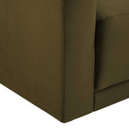 3 Seater Sofa - Rich Green – The 3 seater is a spacious, sculptural sofa designed for everyday