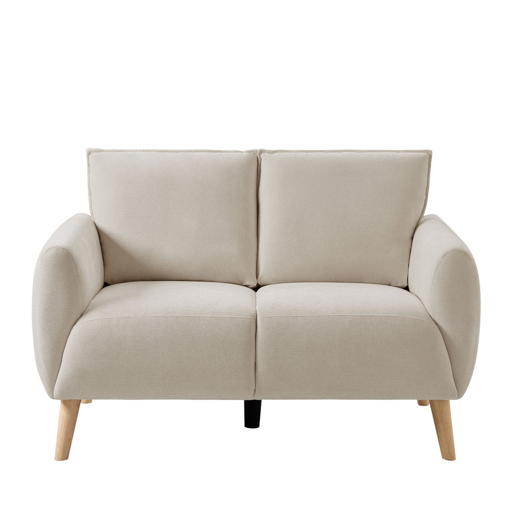 Compact 2 Seater Sofa - Chenille Ivory – The Compact 2-Seater is proof that small can still be seriously stylish
