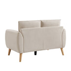 Compact 2 Seater Sofa - Chenille Ivory – The Compact 2-Seater is proof that small can still be seriously stylish