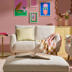 Compact 2 Seater Sofa - Chenille Ivory – The Compact 2-Seater is proof that small can still be seriously stylish