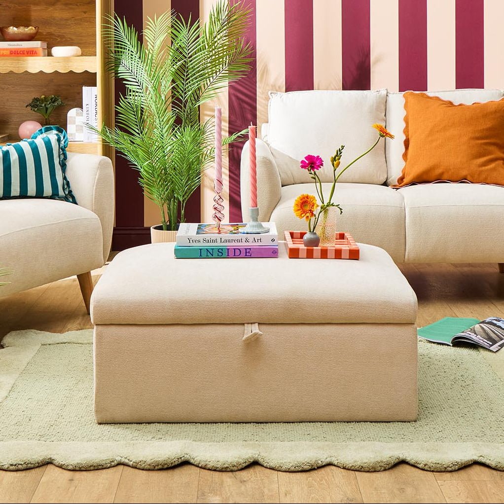 Compact 2 Seater Sofa - Chenille Ivory – The Compact 2-Seater is proof that small can still be seriously stylish