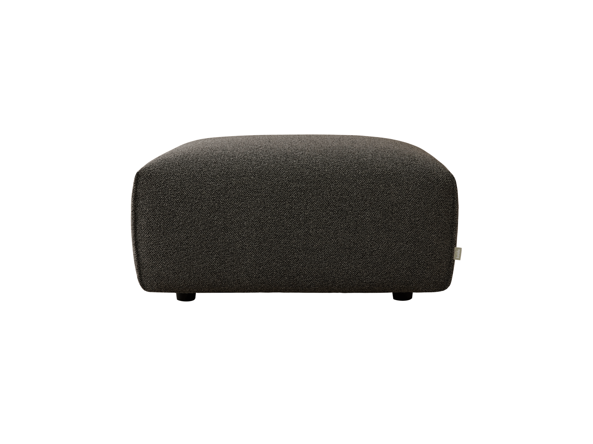 Sofa Ottoman – The Sofa Ottoman is a companion piece for the Sofa, built on an FSC mix wood frame (pine, LVL, plywood) with black polypropylene legs