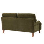 Lover sofa - Chenille olive green - leading the perfect fusion of relaxed style and luxurious comfort.