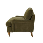 Lover sofa - Chenille olive green - leading the perfect fusion of relaxed style and luxurious comfort.