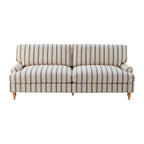 3 Seater Sofa - Blue Stripe – Stunning in its simplicity, the 3 Seater Sofa is the perfect blend of traditional style and irresistibly cosy comfort
