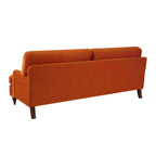 3 Seater Sofa - Bright Orange – Stunning in its simplicity, the 3 Seater Sofa is the perfect blend of traditional style and irresistibly cosy comfort