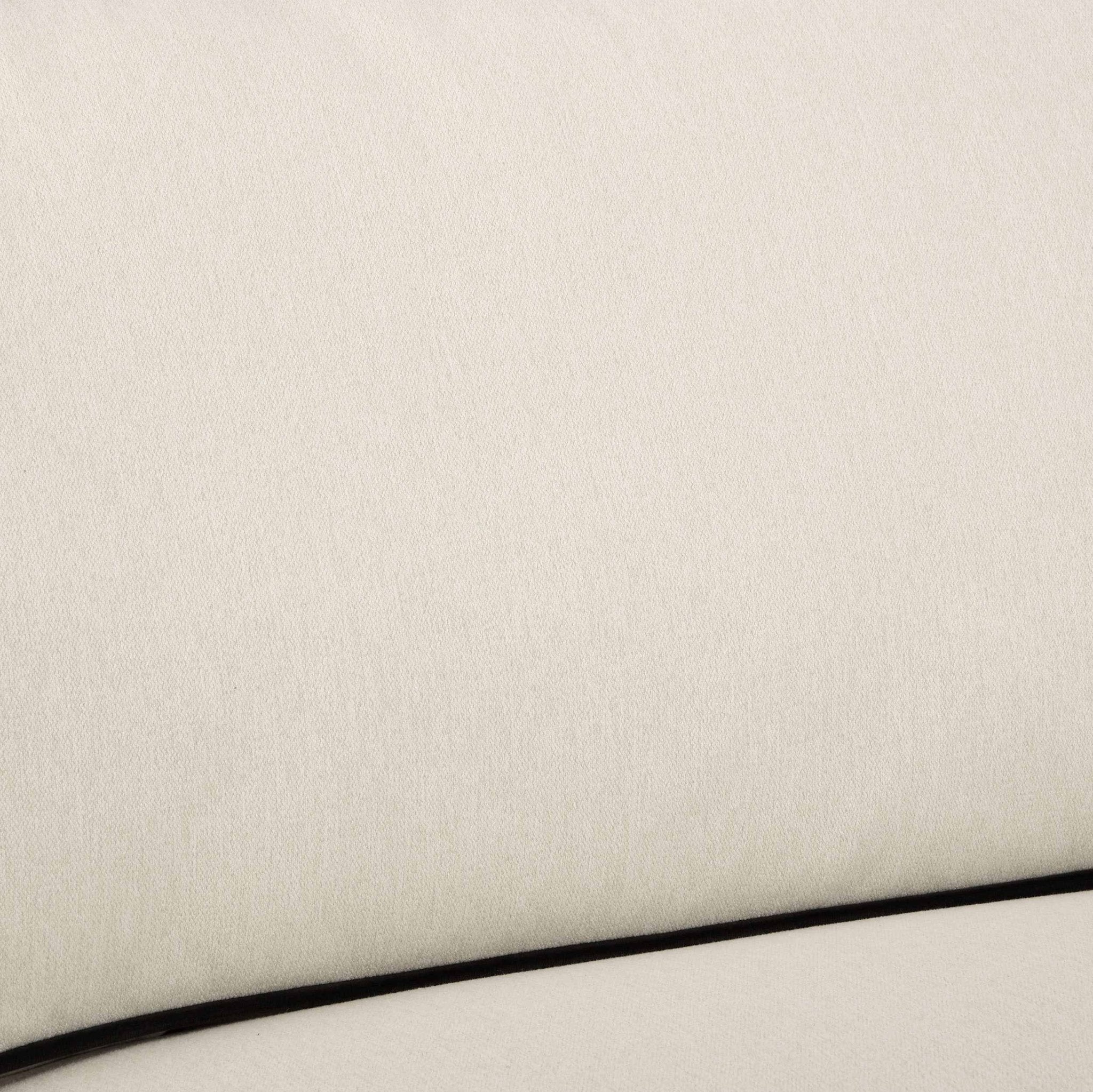 3 Seater Sofa - Cream/Black – Stunning in its simplicity, the 3 Seater Sofa is the perfect blend of traditional style and irresistibly cosy comfort