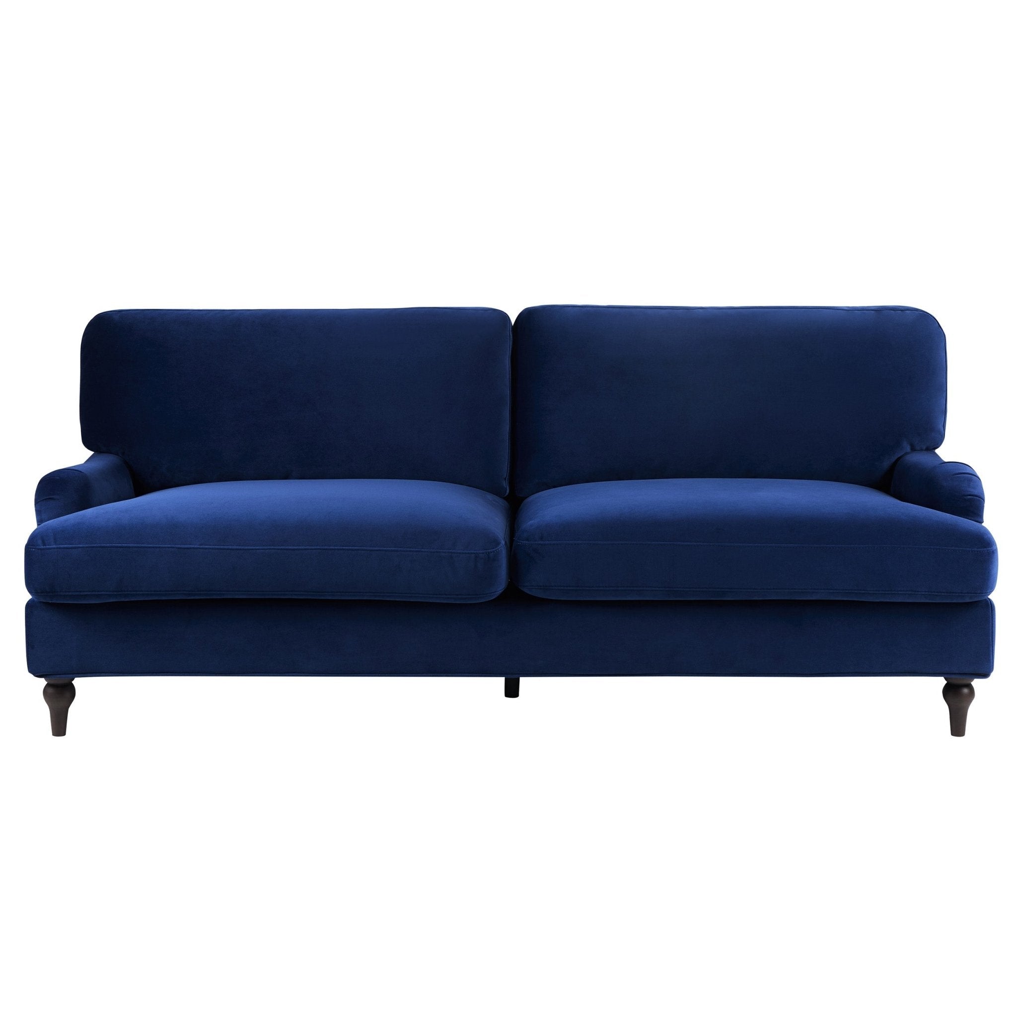 3 Seater Sofa - Royal Blue – Stunning in its simplicity, the 3 Seater Sofa is the perfect blend of traditional style and irresistibly cosy comfort