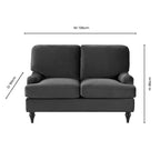 Compact 2 Seater Sofa - Cappuccino – Make room for everyday comfort with the Cappuccino Compact 2 Seater