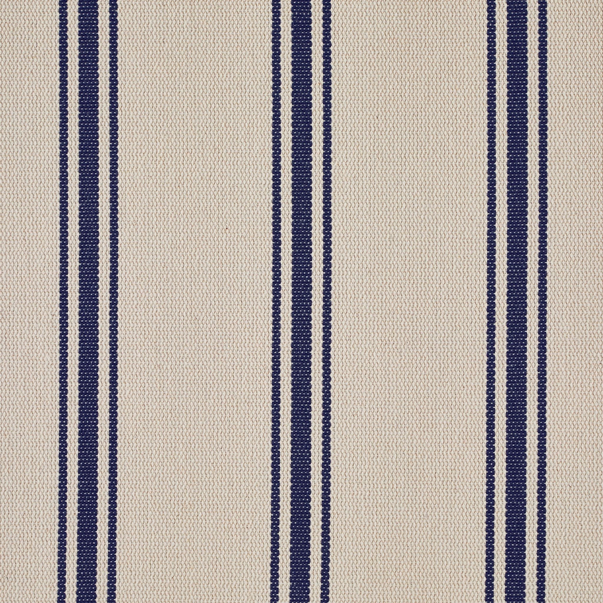 3 Seater Sofa - Blue Stripe – Stunning in its simplicity, the 3 Seater Sofa is the perfect blend of traditional style and irresistibly cosy comfort