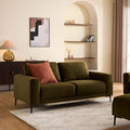 2 Seater Sofa - Rich Green – The 2 seater sofa is effortlessly stylish and just the right size