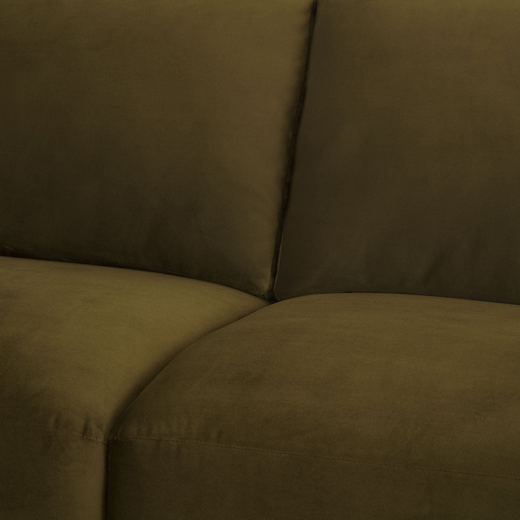 3 Seater Sofa - Rich Green – The 3 seater sofa is for stretching out, snuggling up, and everything in between