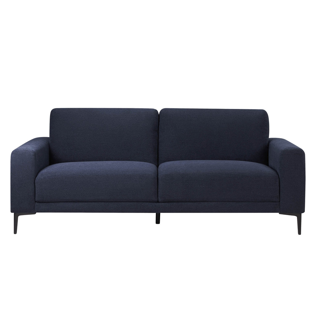 3 Seater Sofa - Chenille Navy – The 3 seater sofa is for stretching out, snuggling up, and everything in between