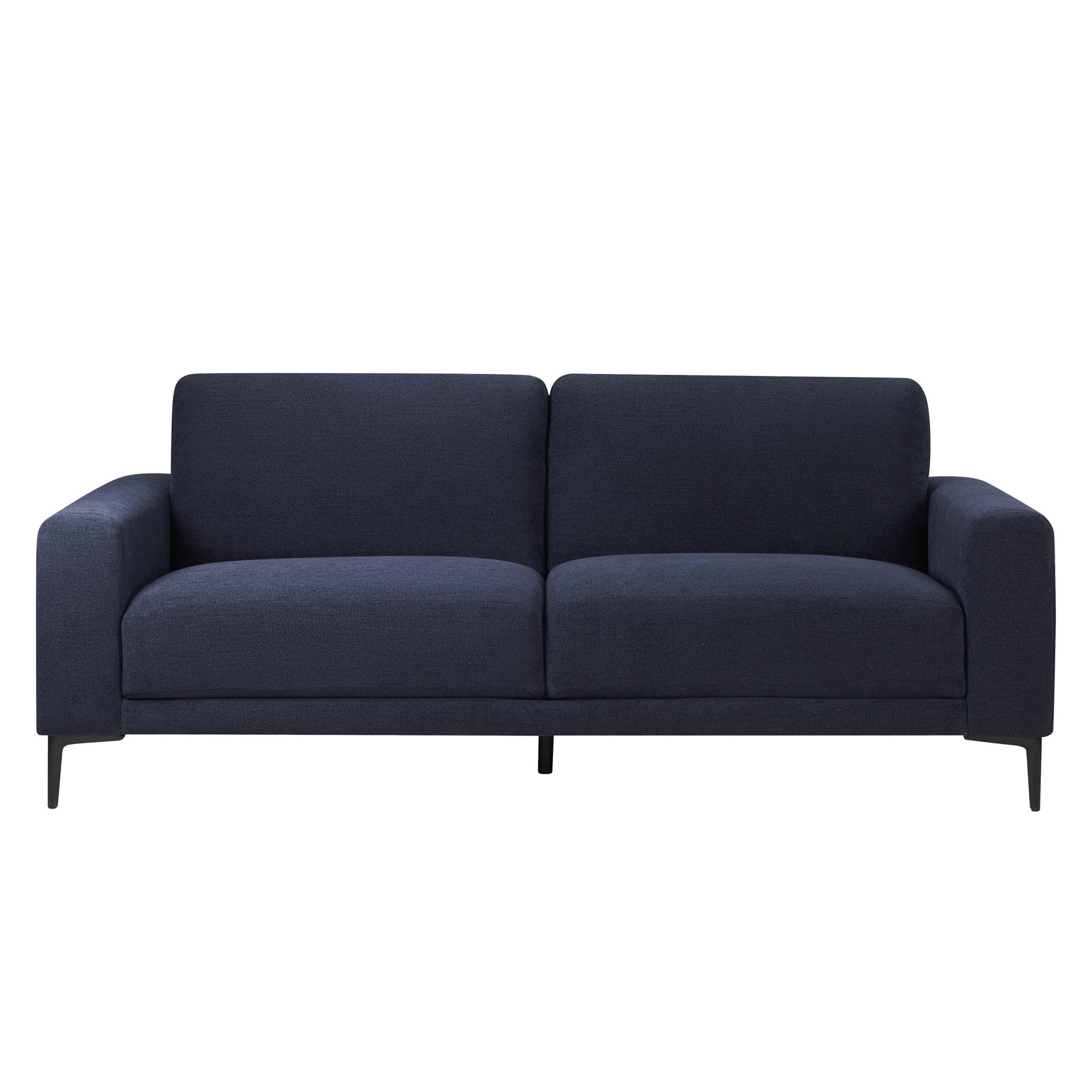 3 Seater Sofa - Chenille Navy – The 3 seater sofa is for stretching out, snuggling up, and everything in between