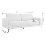 3 Seater Sofa - Rich Green – The 3 seater sofa is for stretching out, snuggling up, and everything in between