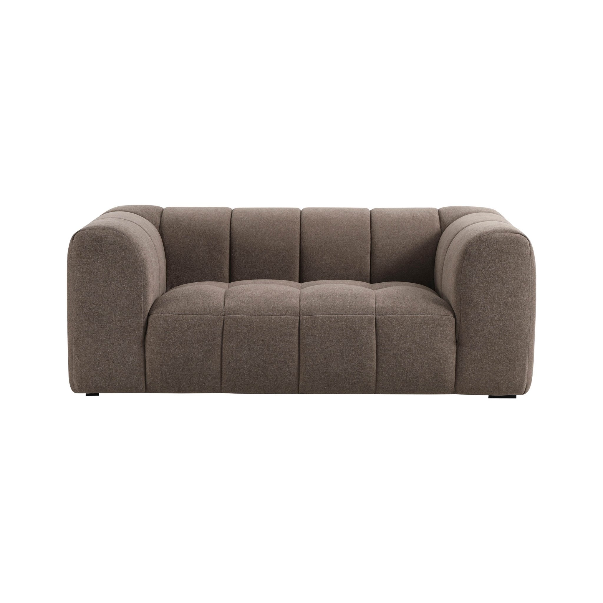 2 Seater Sofa - Chenille Mushroom – Add a design-led twist to your living room with the 2-Seater Sofa