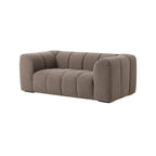 2 Seater Sofa - Chenille Mushroom – Add a design-led twist to your living room with the 2-Seater Sofa