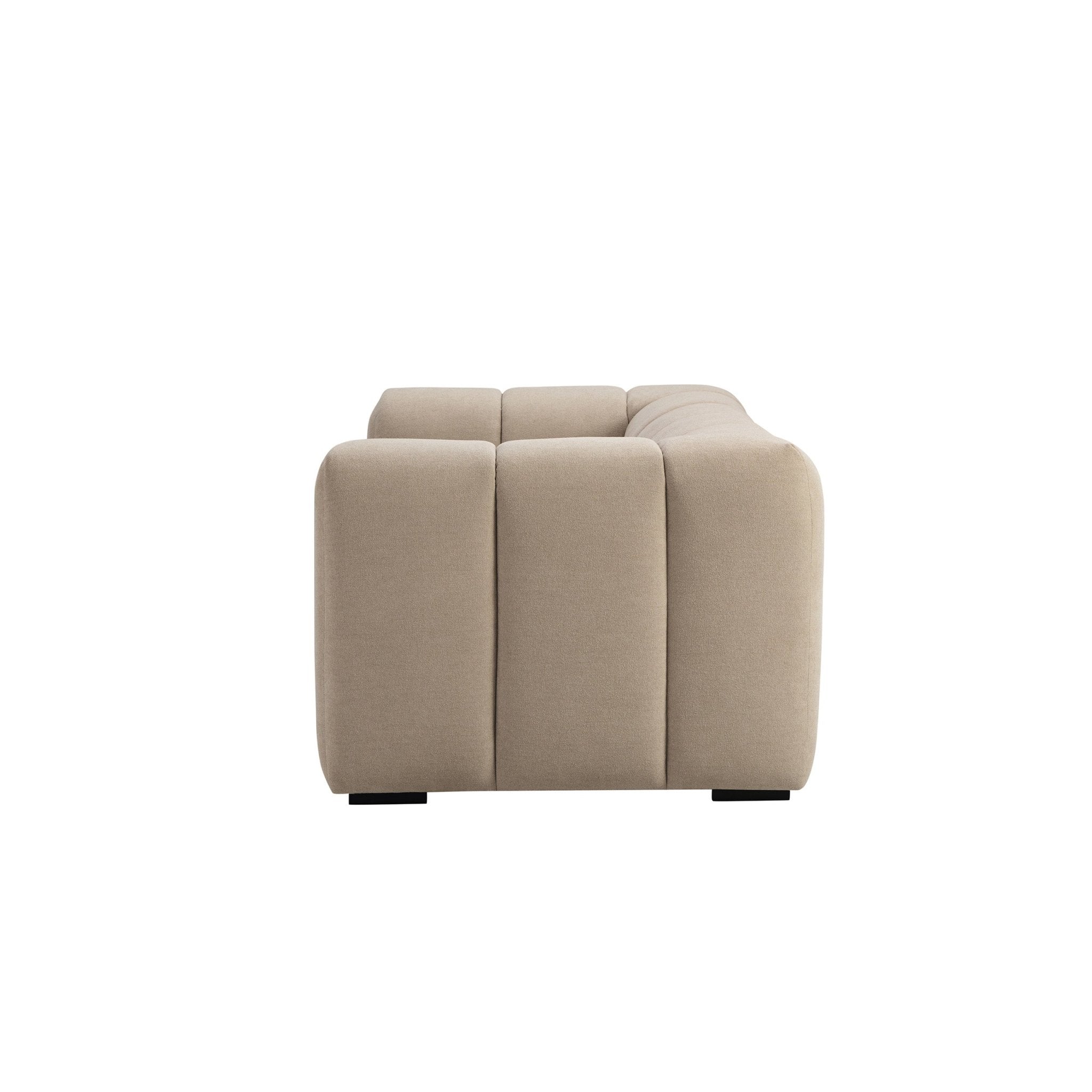 2 Seater Sofa- Chenille Oatmeal – Add a design-led twist to your living room with the 2-Seater Sofa