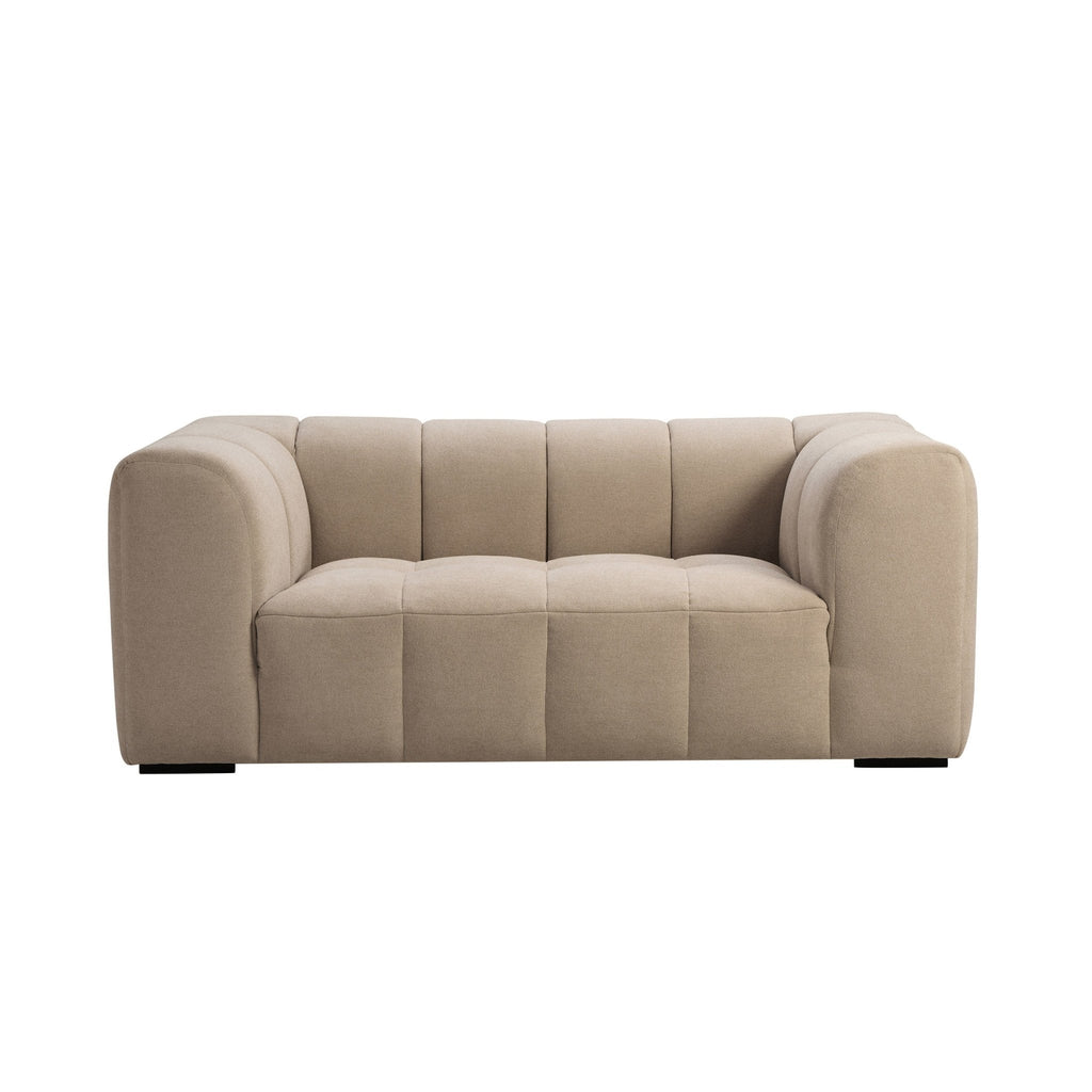 2 Seater Sofa- Chenille Oatmeal – Add a design-led twist to your living room with the 2-Seater Sofa