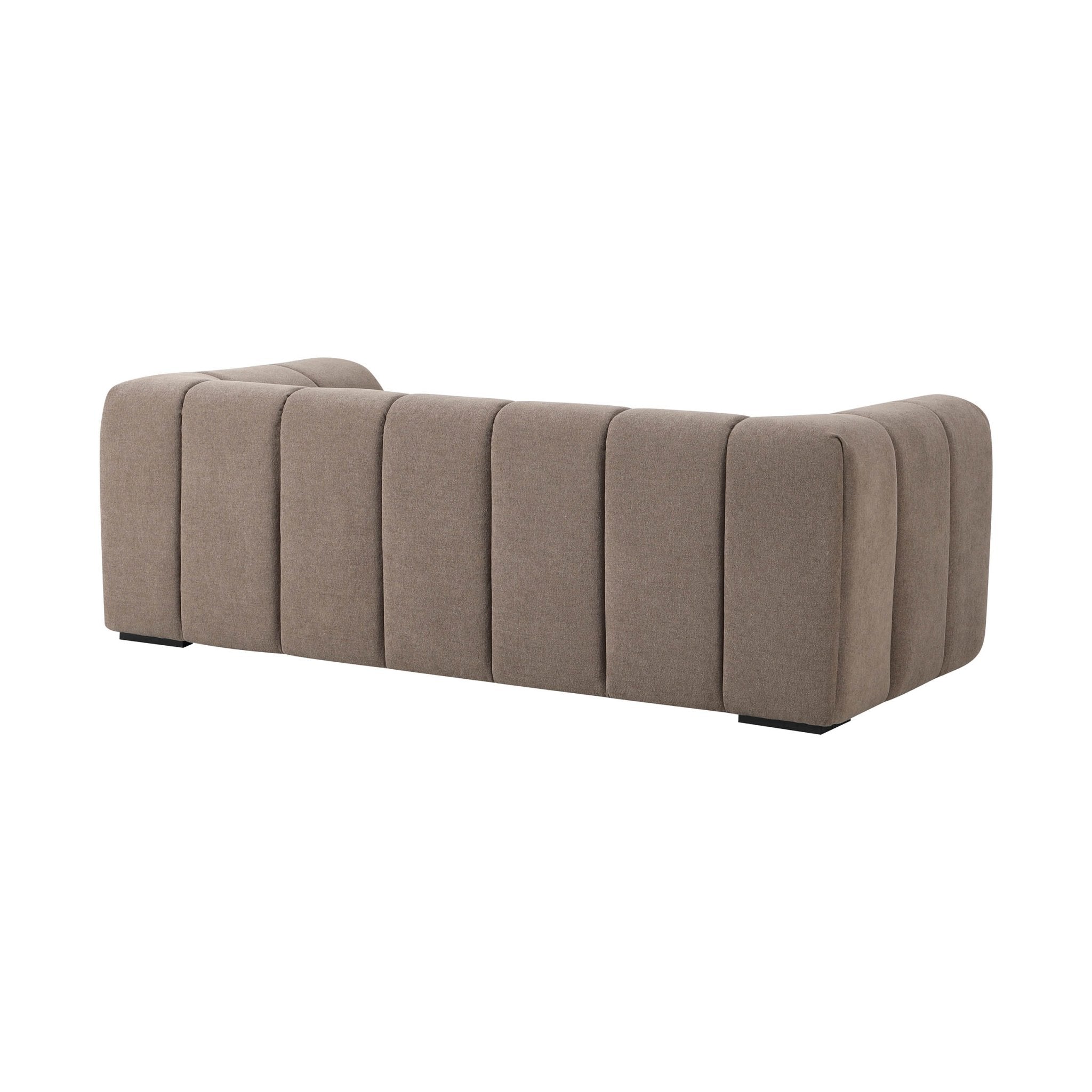 3 Seater Sofa - Chenille Mushroom – Bring the bubble look home with the 3-Seater Sofa