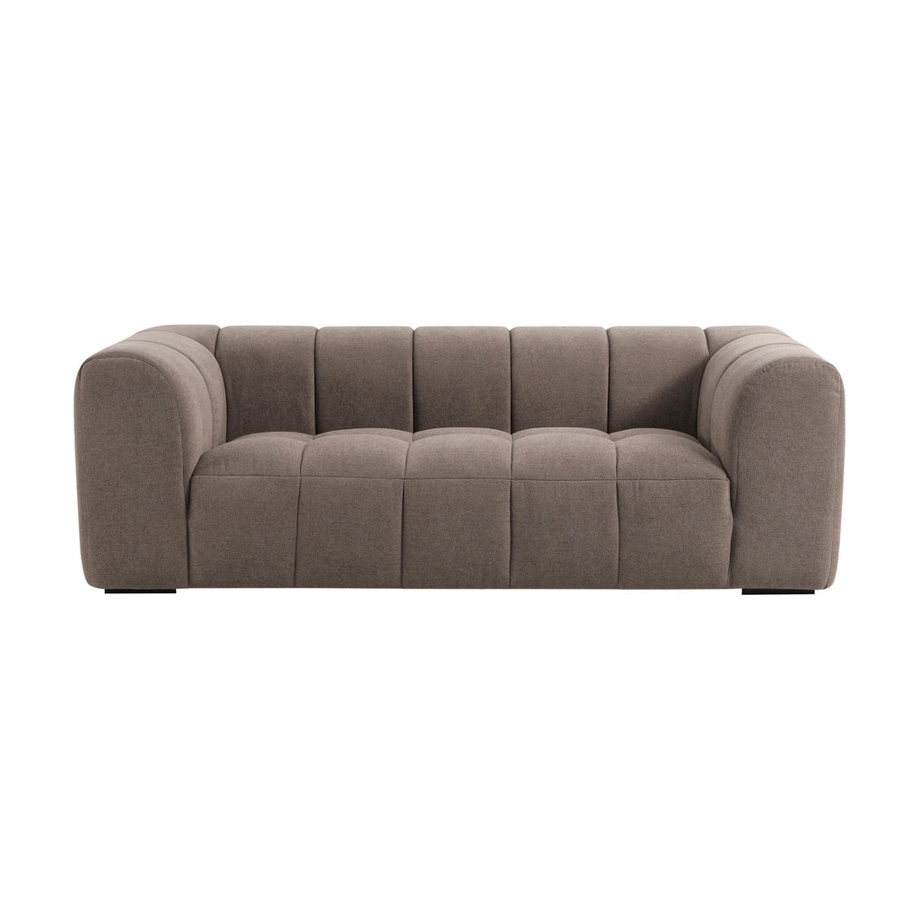 3 Seater Sofa - Chenille Mushroom – Bring the bubble look home with the 3-Seater Sofa