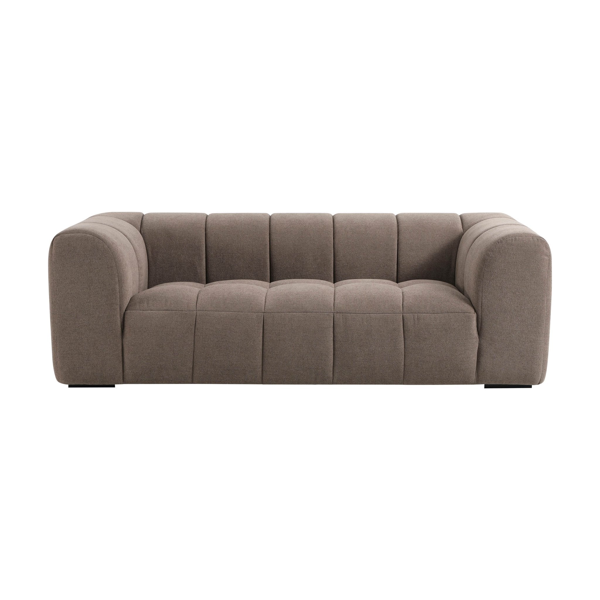 3 Seater Sofa - Chenille Mushroom – Bring the bubble look home with the 3-Seater Sofa