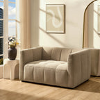 Compact 2 Seater Sofa - Chenille Oatmeal – Bring cosy, contemporary style to smaller spaces with the Chenille Oatmeal Compact 2 Seater