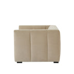 Compact 2 Seater Sofa - Chenille Oatmeal – Bring cosy, contemporary style to smaller spaces with the Chenille Oatmeal Compact 2 Seater