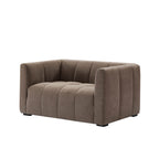 Compact 2 Seater Sofa - Chenille Mushroom – Add a little warmth and comfort to your home with the Chenille Mushroom Compact 2 Seater