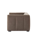 Compact 2 Seater Sofa - Chenille Mushroom – Add a little warmth and comfort to your home with the Chenille Mushroom Compact 2 Seater