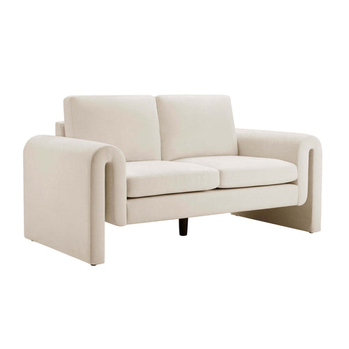 2 Seater Sofa - Chenille Ivory – Classic comfort with a tailored twist – the 2-Seater Sofa is made for easy, everyday
