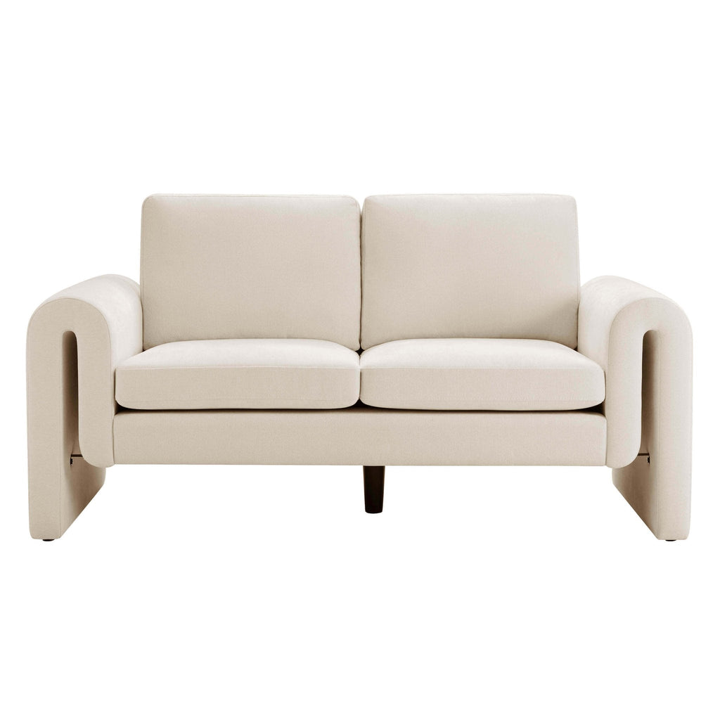 2 Seater Sofa - Chenille Ivory – Classic comfort with a tailored twist – the 2-Seater Sofa is made for easy, everyday