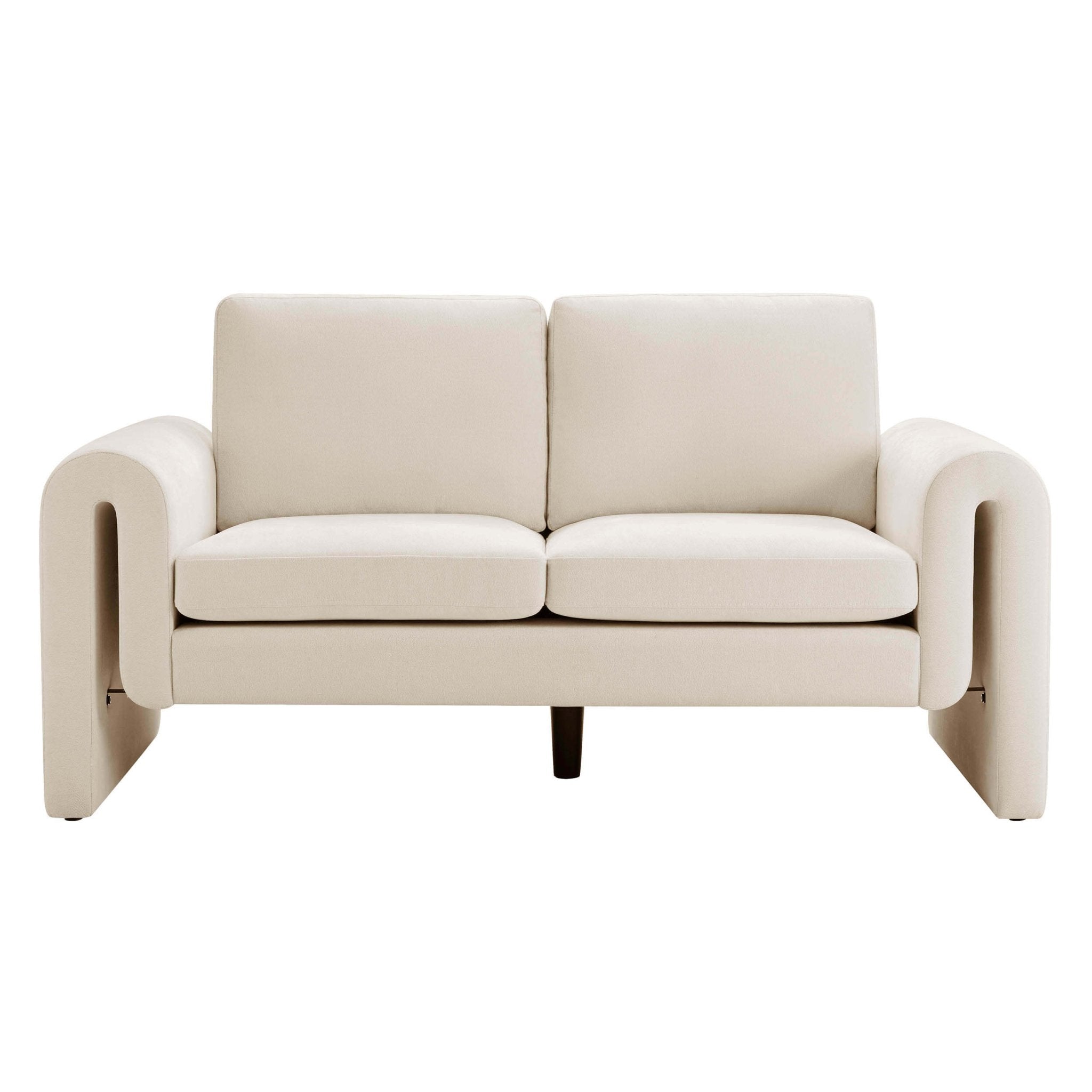 2 Seater Sofa - Chenille Ivory – Classic comfort with a tailored twist – the 2-Seater Sofa is made for easy, everyday