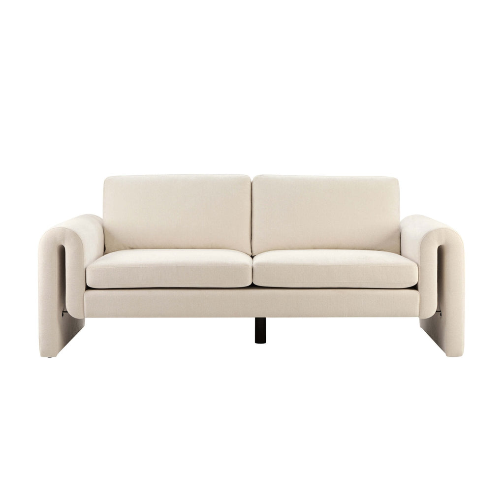 3 Seater Sofa - Chenille Ivory – Spacious, sophisticated and made to last, the 3-Seater Sofa is the heart of any living room