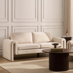 3 Seater Sofa - Chenille Ivory – Spacious, sophisticated and made to last, the 3-Seater Sofa is the heart of any living room