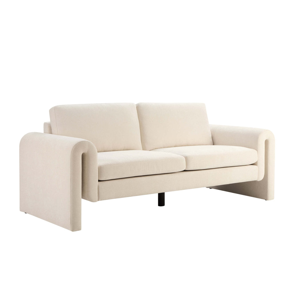 3 Seater Sofa - Chenille Ivory – Spacious, sophisticated and made to last, the 3-Seater Sofa is the heart of any living room