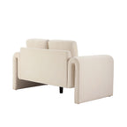 Compact 2 Seater Sofa - Chenille Ivory – Petite in size but full of style, the 2-Seater Compact is ideal for smaller spaces in need of big comfort