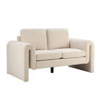 Compact 2 Seater Sofa - Chenille Ivory – Petite in size but full of style, the 2-Seater Compact is ideal for smaller spaces in need of big comfort