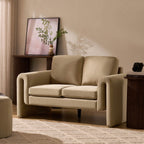 Compact 2 Seater Sofa - Latte – Petite in size but full of style, the 2-Seater Compact is ideal for smaller spaces in need of big comfort