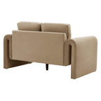 Compact 2 Seater Sofa - Latte – Petite in size but full of style, the 2-Seater Compact is ideal for smaller spaces in need of big comfort