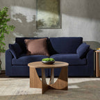 2 Seater Sofa - Chenille Navy – Elegant proportions, soft fabric, and effortlessly stylish, meet the 2-Seater