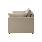 2 Seater Sofa - Chenille Oatmeal – Elegant proportions, soft fabric, and effortlessly stylish, meet the 2-Seater