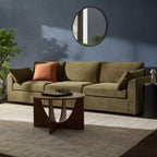 3 Seater Sofa - Chenille Olive – For those who love to stretch out or share the space, the 3-Seater offers room to lounge in laid-back style