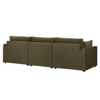 3 Seater Sofa - Chenille Olive – For those who love to stretch out or share the space, the 3-Seater offers room to lounge in laid-back style