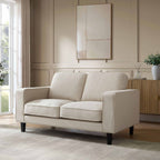 2 Seater Sofa - Beige – In a beautiful shade of beige, add a touch of sophisticated comfort and classic style to your home with our 2-seater sofa from the collection