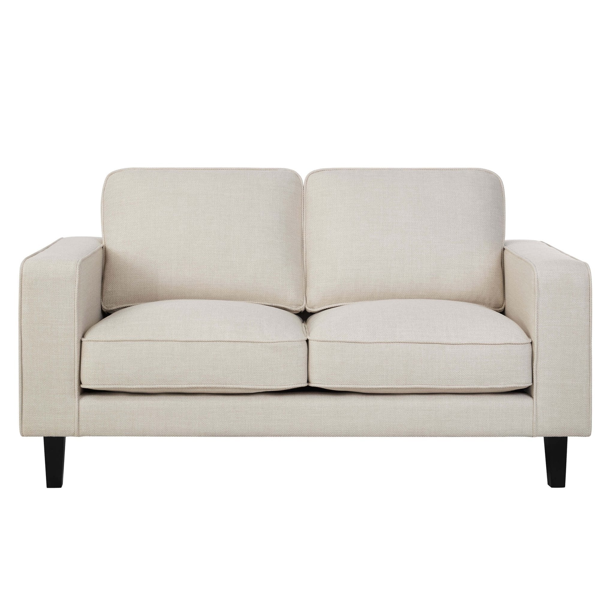 2 Seater Sofa - Beige – In a beautiful shade of beige, add a touch of sophisticated comfort and classic style to your home with our 2-seater sofa from the collection