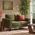 Lover sofa - Chenille olive green - a perfect blend of classic style and exquisite comfort, bringing you a comfortable experience.
