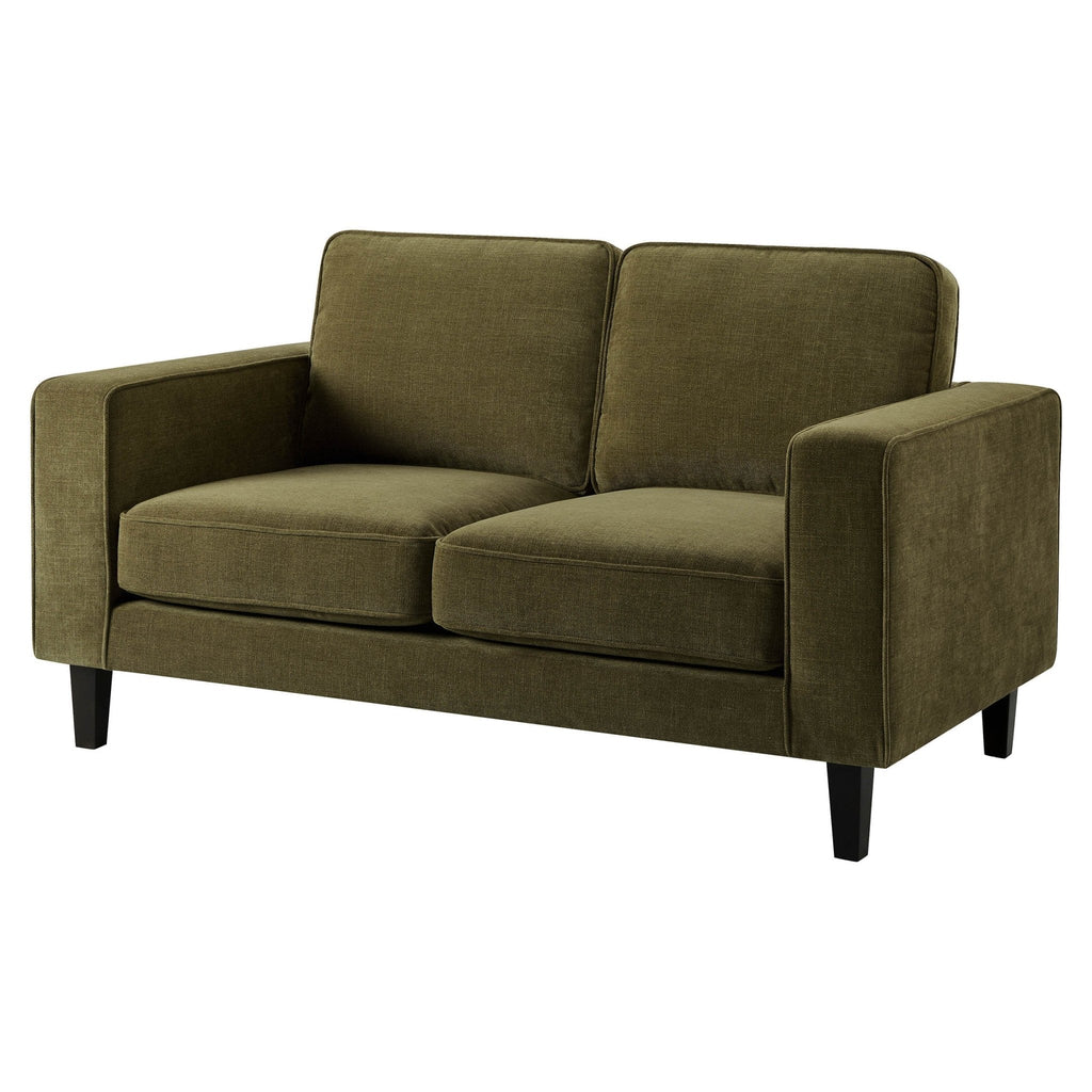 Lover sofa - Chenille olive green - a perfect blend of classic style and exquisite comfort, bringing you a comfortable experience.