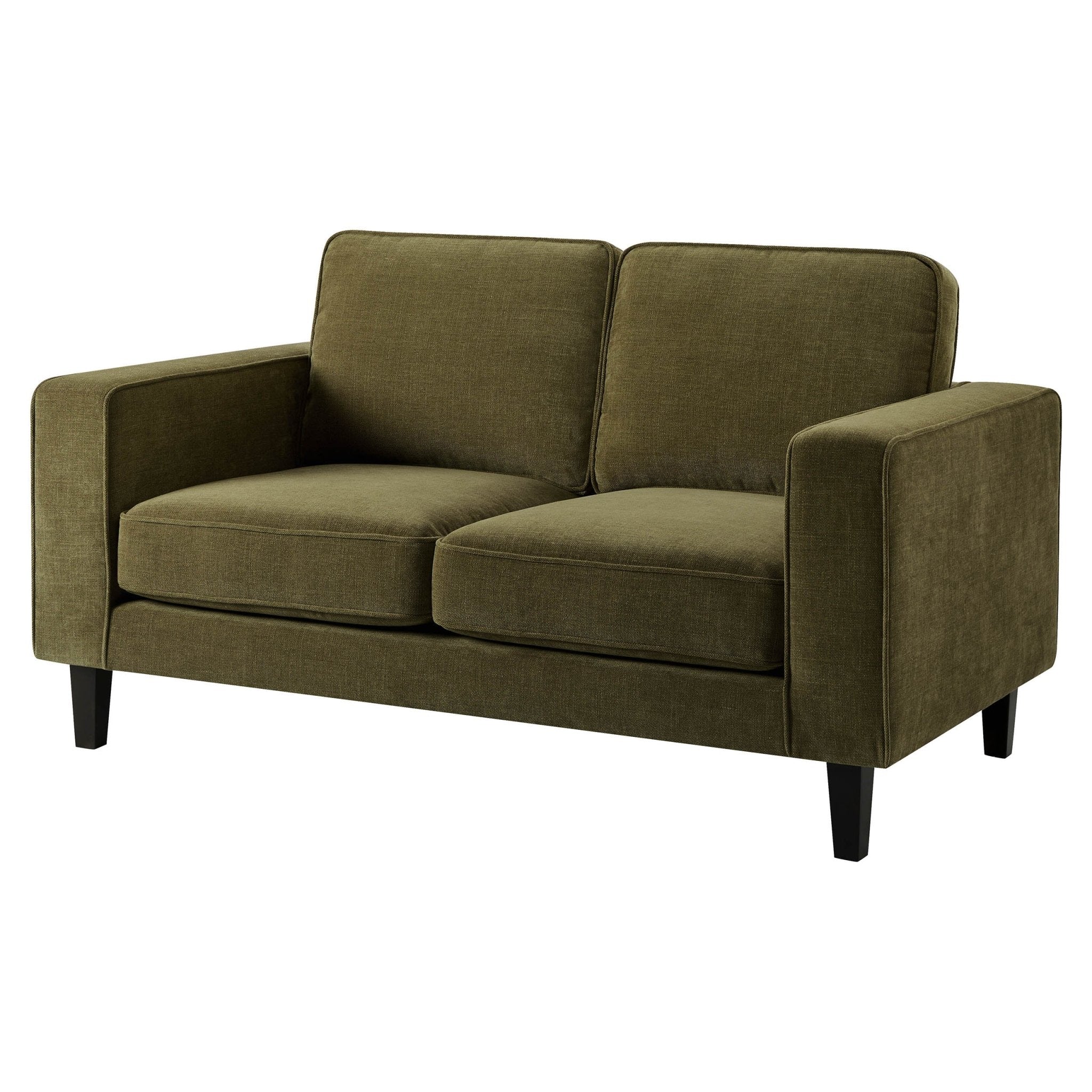 Lover sofa - Chenille olive green - a perfect blend of classic style and exquisite comfort, bringing you a comfortable experience.