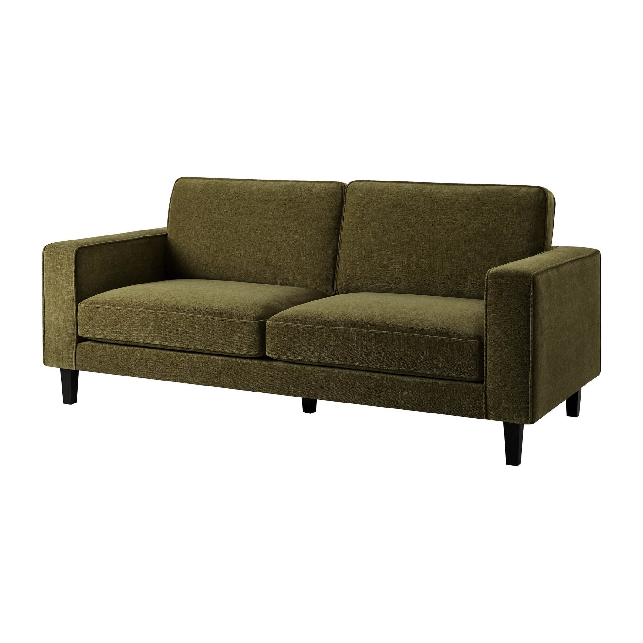 3 Seater Sofa - Chenille Olive – For that looks as good as it feels, discover our olive 3-seater sofa from the collection